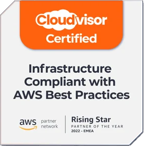 Cloudvisor Certified: infrastructure compliant with AWS best practices