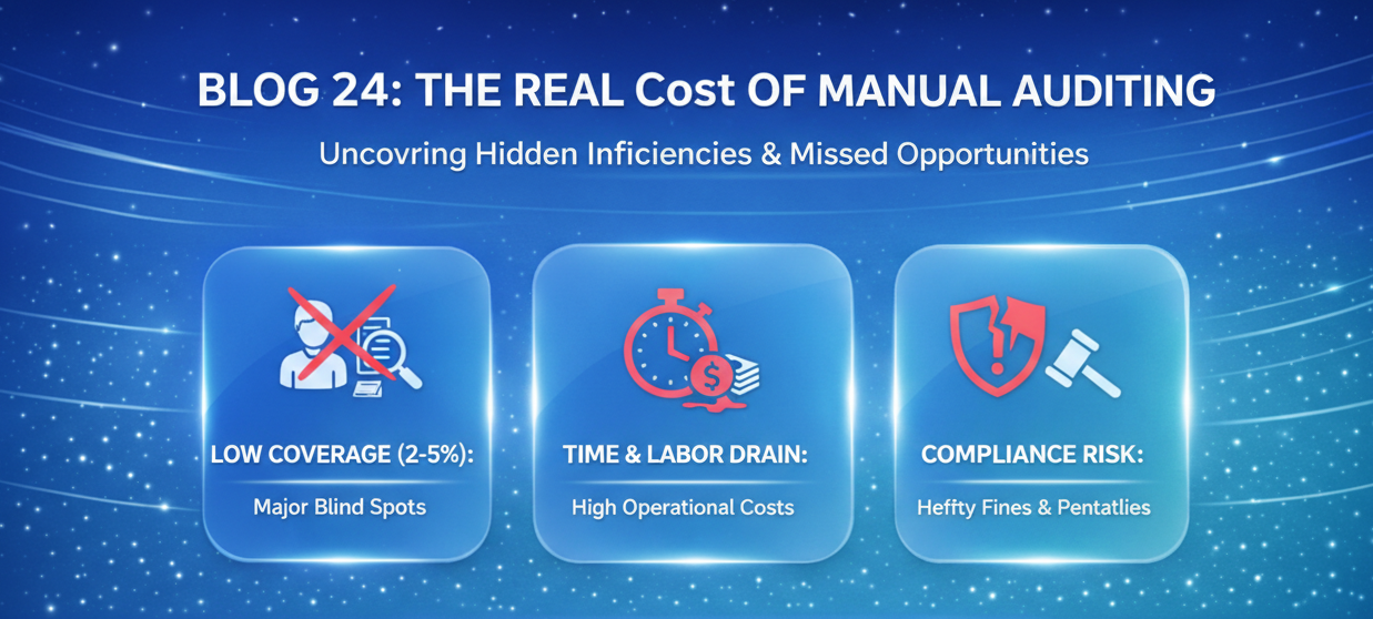 The Real Cost of Manual Call Auditing